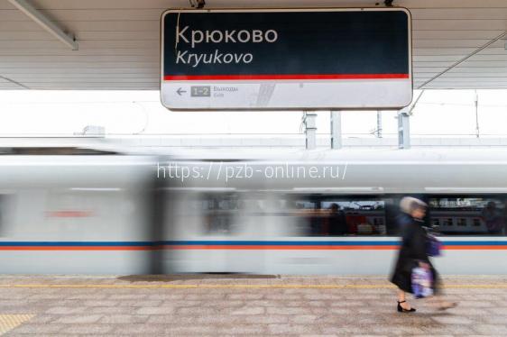 С августа «Сапсан» из Москвы в Петербург и обратно делает остановку в Крюково