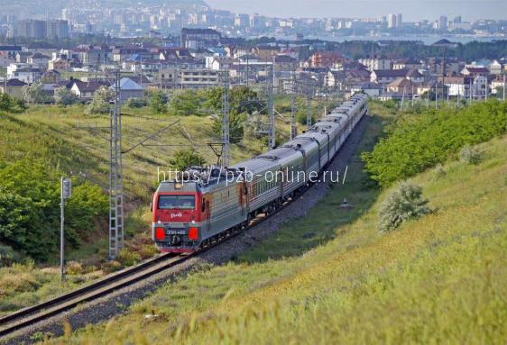 Расписание поездов из Иркутска и Северобайкальск к Черному морю