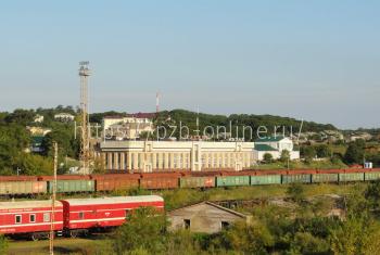 Поезд из Приморья в КНДР