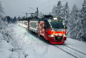 Электричка Красноярск-Дивногорск